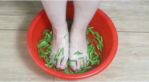 面对恶痒难忍的脚气？不妨试下韭菜开水泡脚，去臭去痒，三次就有效果！